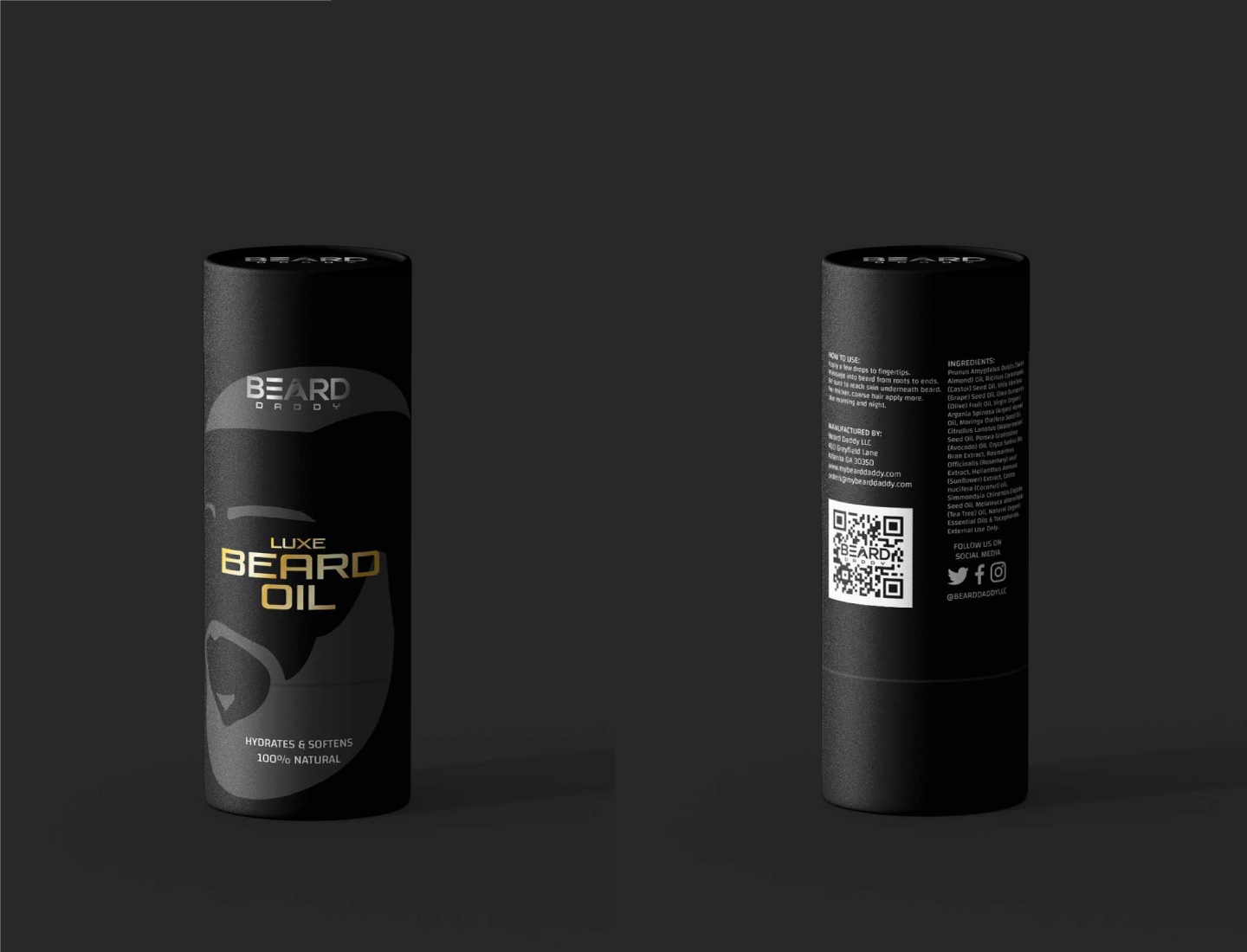 Beard Daddy Packaging